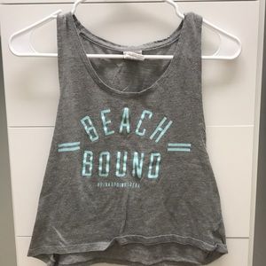PINK Beach Bound tank top